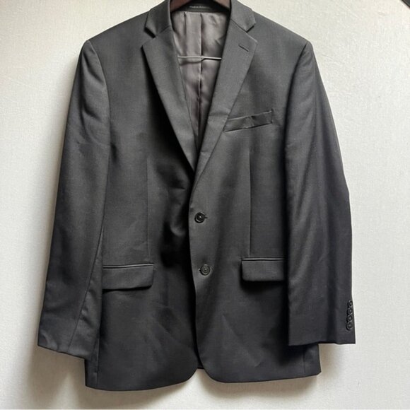 Calvin Klein wool blazer and pants suit set Sz 40R - Picture 2 of 13